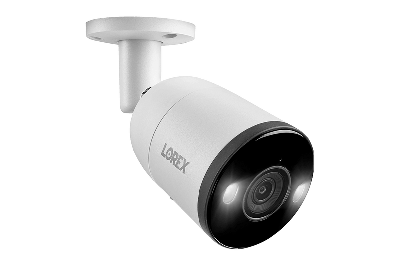 Lorex 4K (16 Camera Capable) 3TB Wired NVR System with 8 Smart Deterrence Bullet Cameras - Lorex Technology Inc.