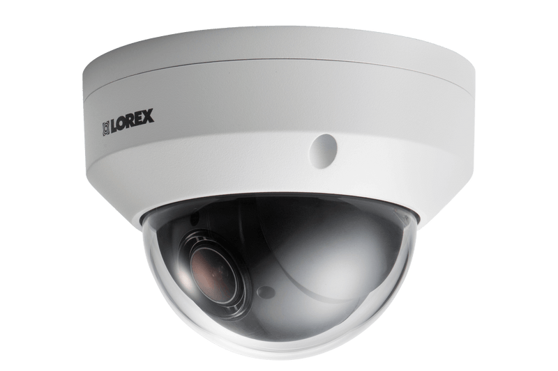 Lorex 4K (16 Camera Capable) 4TB NVR System with Eight 2K Pan Tilt Zoom IP Cameras - Lorex Technology Inc.