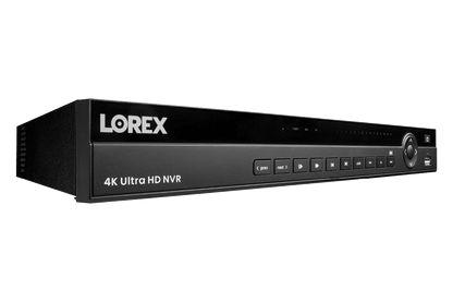 Lorex 4K (16 Camera Capable) 4TB Wired NVR System with Nocturnal 4 Smart IP Dome Cameras Featuring Motorized Varifocal Lens, Listen-In Audio and 30FPS Recording - Lorex Technology Inc.