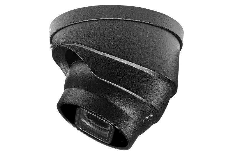 Lorex 4K (16 Camera Capable) 4TB Wired NVR System with Nocturnal 4 Smart IP Dome Cameras Featuring Motorized Varifocal Lens, Listen-In Audio and 30FPS Recording - Lorex Technology Inc.