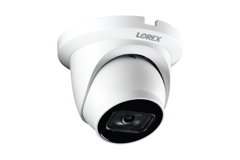 Lorex 4K 16-Camera Capable (8 Wired + 8 Fusion Wi-Fi) 2TB Wired NVR System with IP Dome Cameras featuring Listen-In Audio - Lorex Technology Inc.