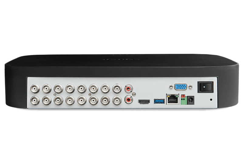 Lorex 4K 16-Channel 3TB Wired DVR System with Outdoor Audio Security Cameras - Lorex Technology Inc.