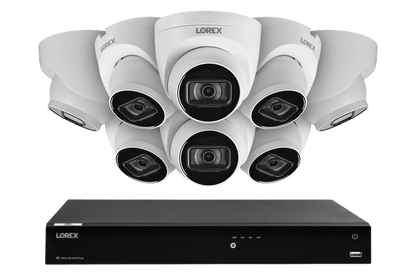 Lorex 4K 16-Channel 3TB Wired NVR System with 8 Dome Cameras - Lorex Technology Inc.
