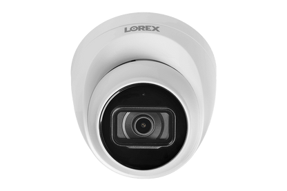 Lorex 4K (32 Camera Capable) 8TB Wired NVR System with IP Dome Cameras Featuring Listen-In Audio - Lorex Technology Inc.
