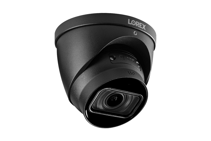Lorex 4K (32 Camera Capable) 8TB Wired NVR System with Nocturnal 3 Smart IP Dome Cameras Featuring Motorized Varifocal Lens and 30FPS Recording - Lorex Technology Inc.