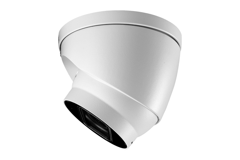 Lorex 4K (32 Camera Capable) 8TB Wired NVR System with Nocturnal 3 Smart IP Dome Cameras Featuring Motorized Varifocal Lens and 30FPS Recording - Lorex Technology Inc.
