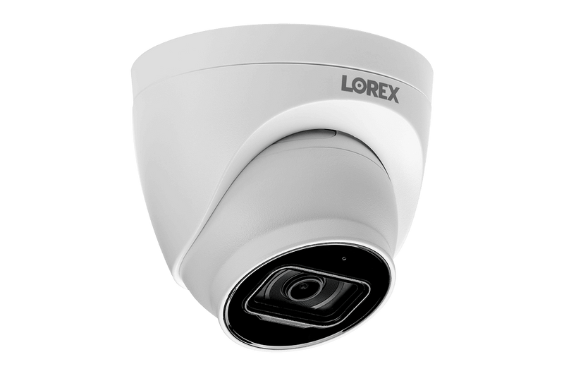 Lorex 4K (8 Camera Capable) 2TB NVR System with IP Audio Dome Cameras - Lorex Technology Inc.