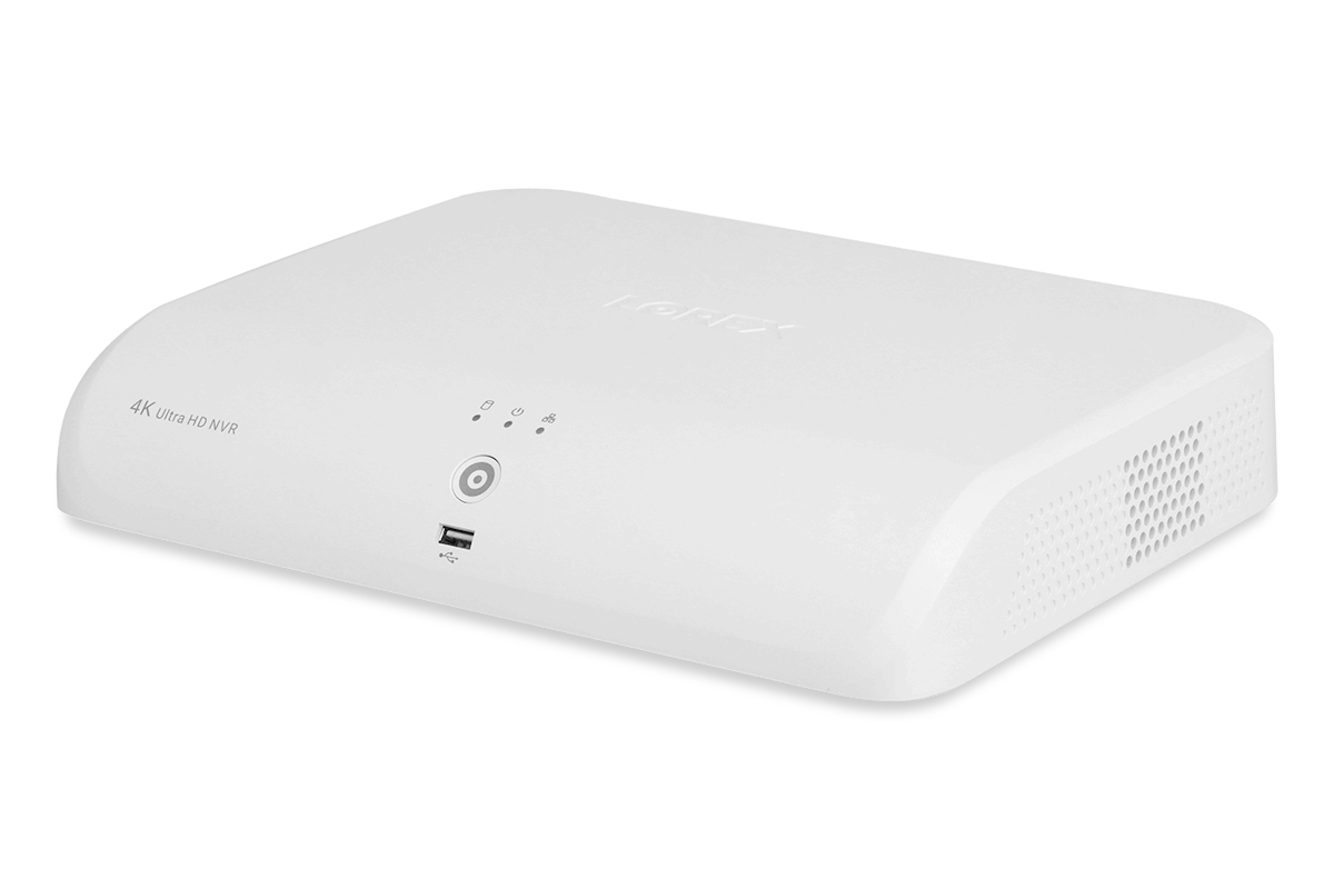 Lorex 4K (8 Camera Capable) 2TB Wired NVR System with Smart Deterrence and Smart Motion Detection Dome Cameras - Lorex Technology Inc.