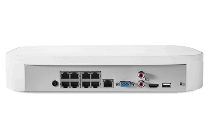 Lorex 4K 8-Channel 2TB Wired NVR System with 4 Dome Cameras - Lorex Technology Inc.