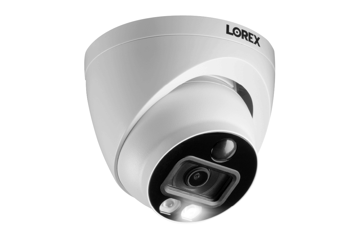 Lorex 4K 8-Channel Wired DVR System with 8 Active Deterrence Dome Security Camera - Lorex Technology Inc.