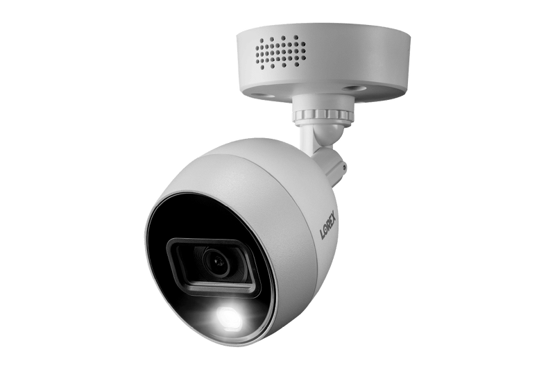 Lorex 4K 8-Channel Wired DVR System with Two Active Deterrence Dome Cameras and Six Active Deterrence Bullet Cameras - Lorex Technology Inc.