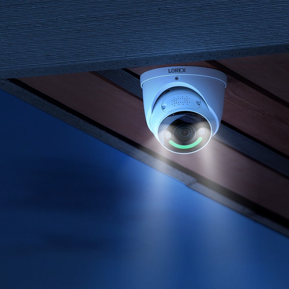 Lorex 4K+ Fusion Wired NVR System with 4 Bullet and 2 Dome IP Cameras Featuring 12MP Ultra HD and Smart Security Lighting - Lorex Technology Inc.