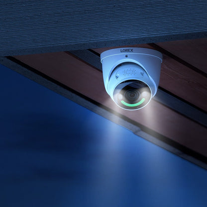 Lorex 4K+ Fusion Wired NVR System with 4 Bullet and 2 Dome IP Cameras Featuring 12MP Ultra HD and Smart Security Lighting - Lorex Technology Inc.