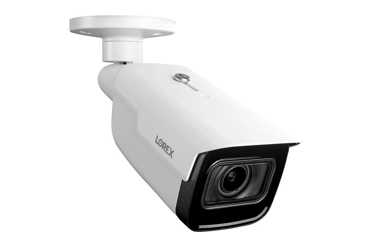 Lorex 4K Nocturnal 3 Motorized Varifocal Smart IP White Bullet Security Camera (White) - Open Box - Lorex Technology Inc.