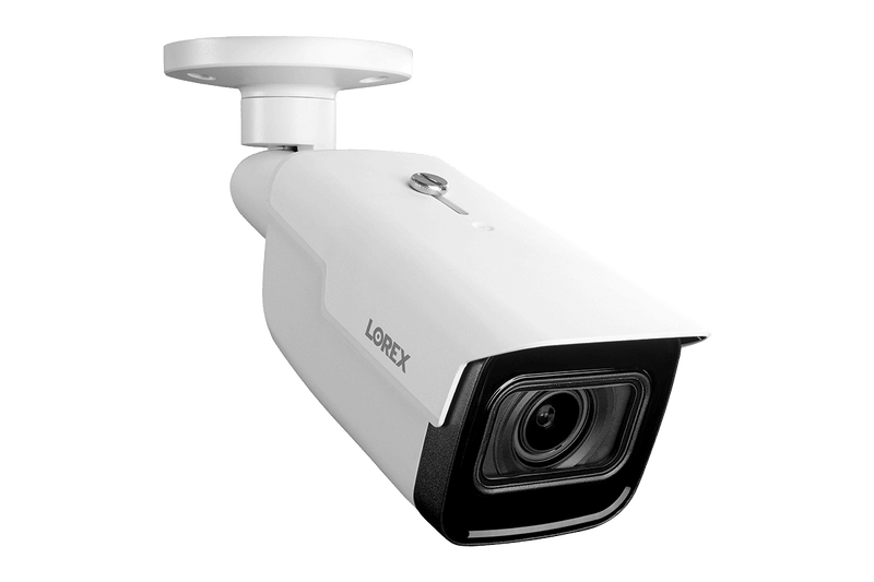 Lorex 4K Nocturnal 3 Motorized Varifocal Smart IP White Bullet Security Camera (White) - Open Box - Lorex Technology Inc.
