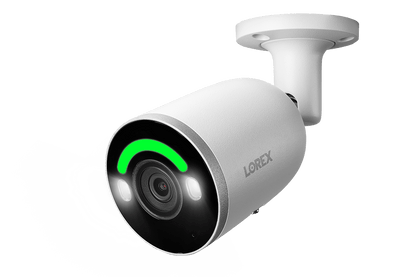 Lorex 4K Smart Security Lighting Deterrence Bullet AI PoE IP Wired Camera - Lorex Technology Inc.