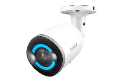 Lorex 4K Smart Security Lighting Deterrence Bullet AI PoE IP Wired Camera - Lorex Technology Inc.