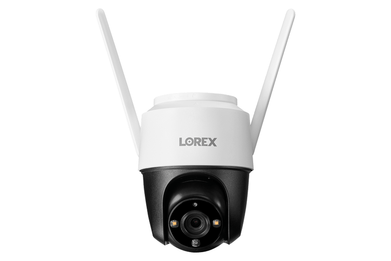 Lorex Fusion 4K 12 Camera Capable (8 Wired + 4 Wi-Fi) 2TB DVR System with Two 2K Pan-Tilt Outdoor Wi-Fi Cameras - Lorex Technology Inc.