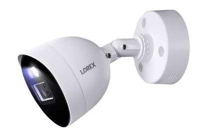 Lorex Fusion 4K 12 Channels (8 Wired and 4 Wi-Fi) 2TB Wired DVR System with 4 Smart Deterrence Cameras - Lorex Technology Inc.