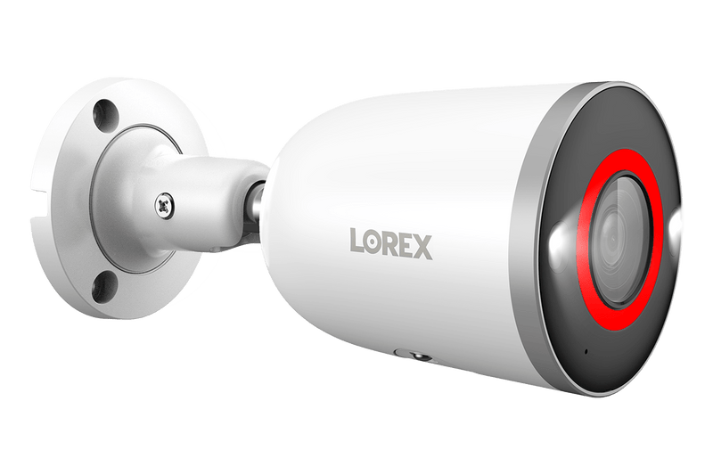 Lorex Fusion 4K (16 Camera Capable) 3TB Wired NVR System with Bullet Camera Featuring Smart Security Lighting and 2-Way Audio - Lorex Technology Inc.