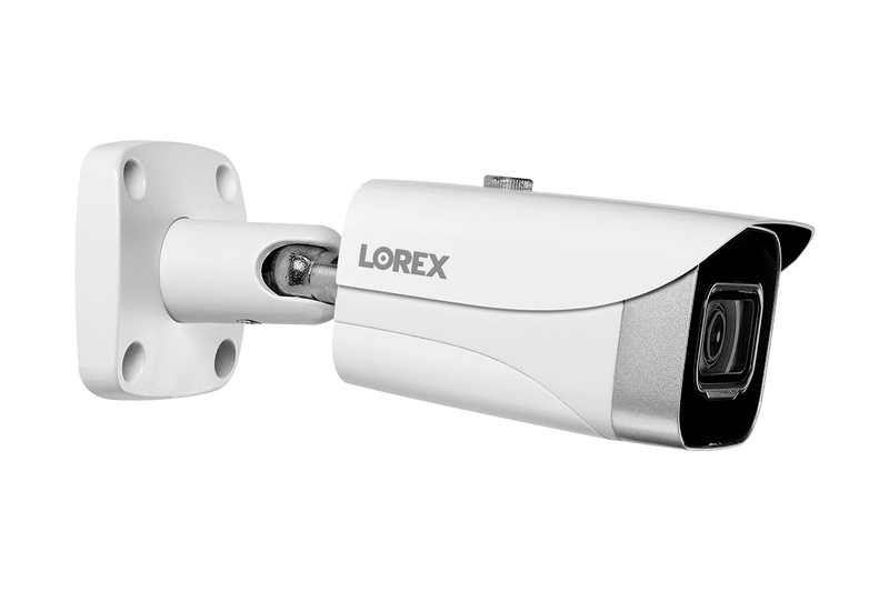 Lorex Fusion 4K (16 Camera Capable) 4TB Wired NVR System with Eight IP Bullet Cameras - Lorex Technology Inc.