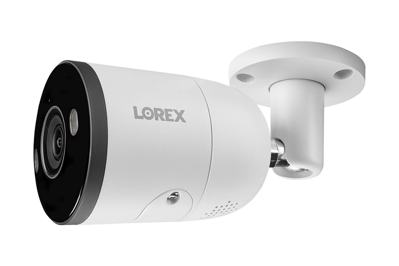 Lorex Fusion 4K 16-Camera Capable (8 Wired + 8 Wi-Fi) 2TB NVR System with 4 Bullet Cameras Featuring Smart Deterrence and 2-Way Audio - Lorex Technology Inc.