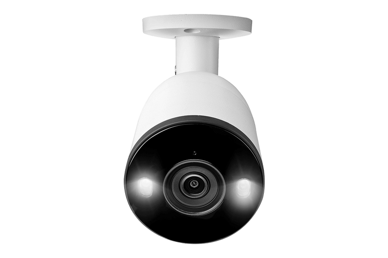 Lorex Fusion 4K 16-Camera Capable (8 Wired + 8 Wi-Fi) 2TB NVR System with 4 Bullet Cameras Featuring Smart Deterrence and 2-Way Audio - Lorex Technology Inc.