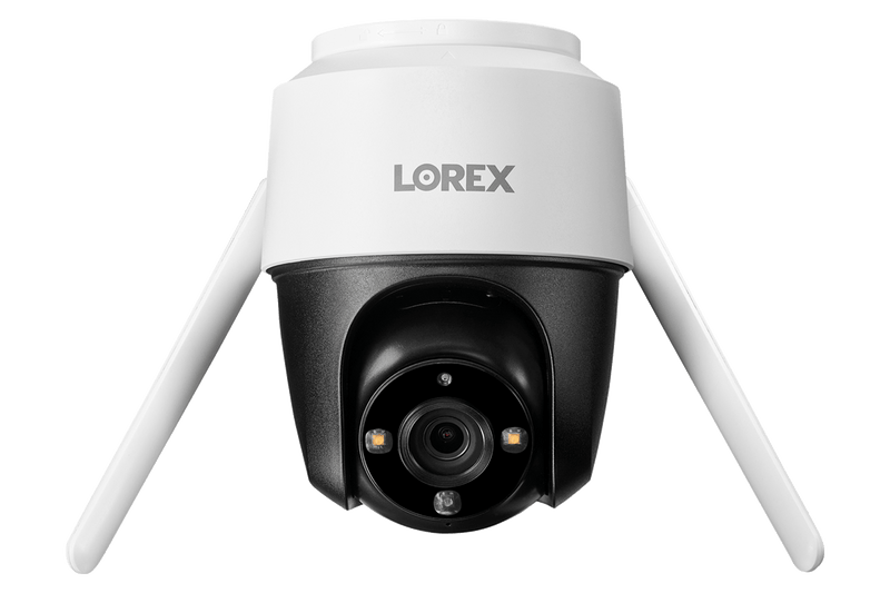 Lorex Fusion 4K 16 Camera Capable (8 Wired and 8 Wi-Fi) 2TB NVR System with Two 2K Pan-Tilt Outdoor Wi-Fi Cameras - Lorex Technology Inc.
