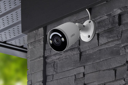 Lorex Fusion 4K 16 Camera Capable (8 Wired and 8 Wi-Fi) 2TB Wired NVR System with 4 Bullet Cameras Featuring Smart Security Lighting - Lorex Technology Inc.