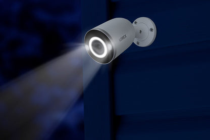 Lorex Fusion 4K 16 Camera Capable (8 Wired and 8 Wi-Fi) 2TB Wired NVR System with Bullet Cameras Featuring Smart Security Lighting - Lorex Technology Inc.