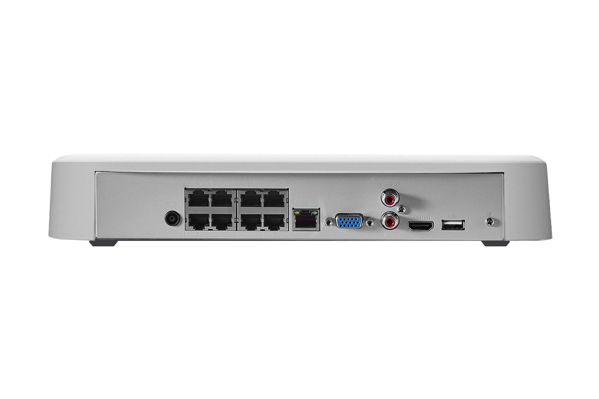 Lorex Fusion 4K 16-Channel 2TB Wired NVR System with 8 Smart Security Lighting Cameras - Lorex Technology Inc.