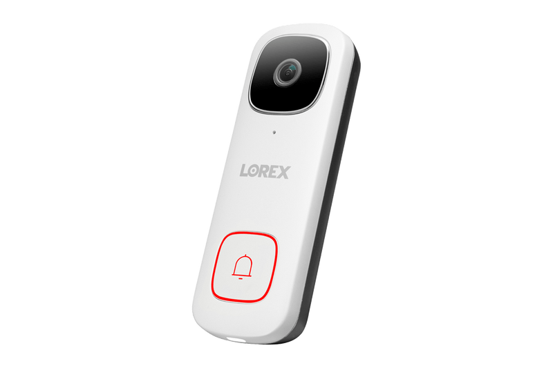 Lorex Fusion 4K 16-Channel 3TB Wired NVR System with 12 Cameras + 2K Wi-Fi Video Doorbell, Wi-Fi Floodlight Camera and Smart Sensor Kit - Lorex Technology Inc.