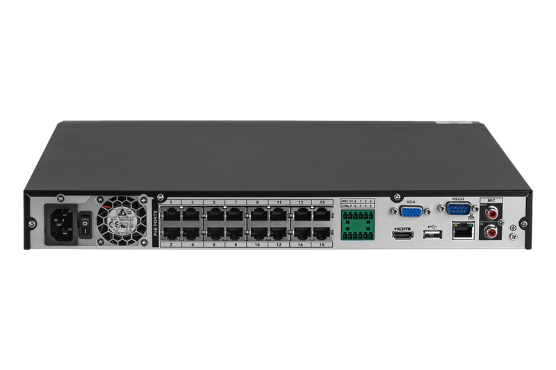 Lorex Fusion 4K 16-Channel 3TB Wired NVR System with 12 Cameras + 2K Wi-Fi Video Doorbell, Wi-Fi Floodlight Camera and Smart Sensor Kit - Lorex Technology Inc.