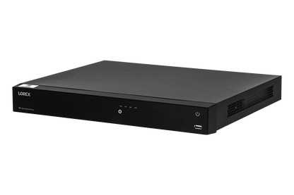Lorex Fusion 4K 16-Channel 3TB Wired NVR System with 8 Cameras + 2K Wi-Fi Video Doorbell and Smart Sensor Kit - Lorex Technology Inc.