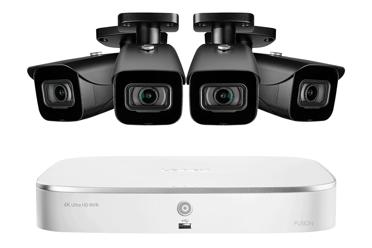 Lorex Fusion 4K 16-Channel (8 Wired + 8 Wi-Fi) 2TB NVR System with Bullet Cameras - Amazon - Lorex Technology Inc.