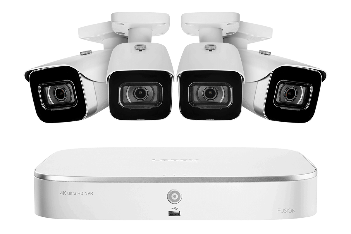 Lorex Fusion 4K 16-Channel (8 Wired + 8 Wi-Fi) 2TB NVR System with Bullet Cameras - Amazon - Lorex Technology Inc.