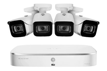 Lorex Fusion 4K 16-Channel (8 Wired + 8 Wi-Fi) 2TB NVR System with Bullet Cameras - Amazon - Lorex Technology Inc.