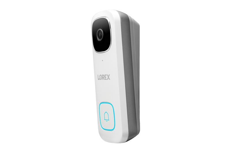 Lorex Fusion 4K 8-Channel 2TB Wired NVR System with 6 Dome Cameras + 2K Wi-Fi Video Doorbell, Wi-Fi Floodlight Camera and Smart Sensor Kit - Lorex Technology Inc.