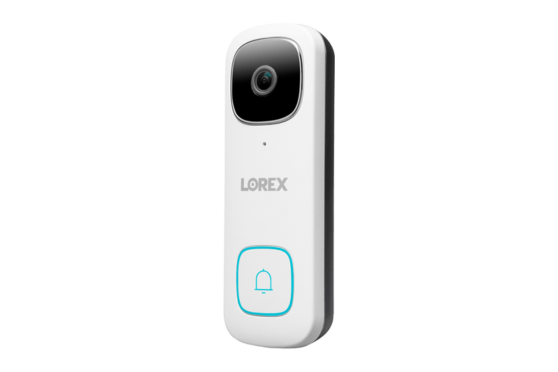 Lorex Fusion 4K 8-Channel 2TB Wired NVR System with 6 Dome Cameras + 2K Wi-Fi Video Doorbell, Wi-Fi Floodlight Camera and Smart Sensor Kit - Lorex Technology Inc.