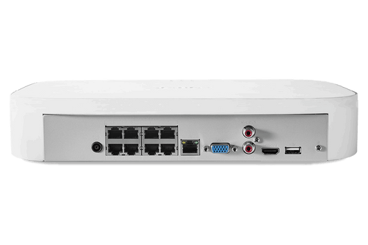 Lorex Fusion 4K 8-Channel 2TB Wired NVR System with Dome and Bullet Smart Deterrence Cameras - Lorex Technology Inc.