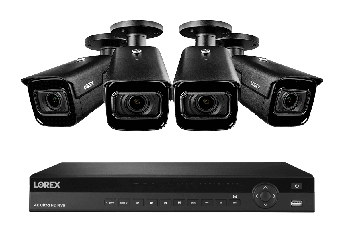 Lorex Nocturnal 3 4K 16-Channel 4TB Wired NVR System with Smart IP Cameras, 30FPS Recording and Motorized Varifocal Zoom Lenses - Lorex Technology Inc.