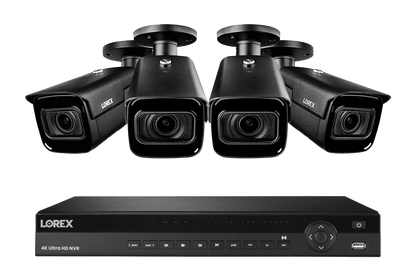 Lorex Nocturnal 3 4K 16-Channel 4TB Wired NVR System with Smart IP Cameras, 30FPS Recording and Motorized Varifocal Zoom Lenses - Lorex Technology Inc.
