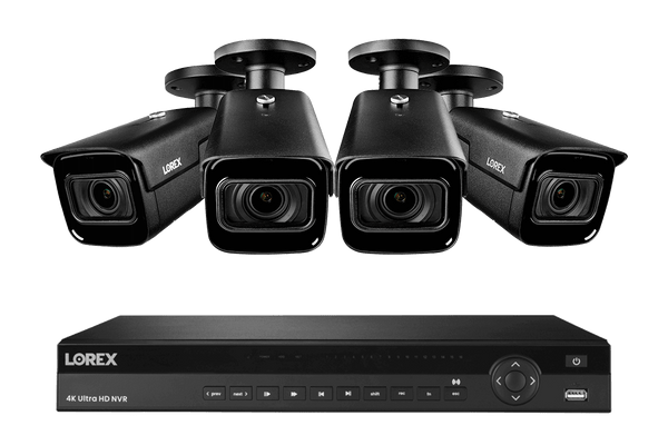 Lorex Nocturnal 3 4K 16-Channel 4TB Wired NVR System with Smart IP Cameras, 30FPS Recording and Motorized Varifocal Zoom Lenses - Lorex Technology Inc.