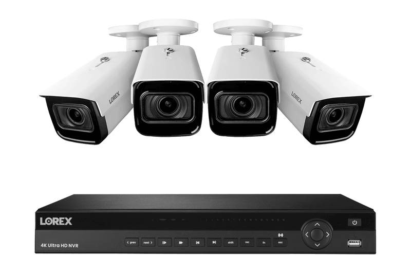 Lorex Nocturnal 3 4K 16-Channel 4TB Wired NVR System with Smart IP Cameras, 30FPS Recording and Motorized Varifocal Zoom Lenses - Lorex Technology Inc.