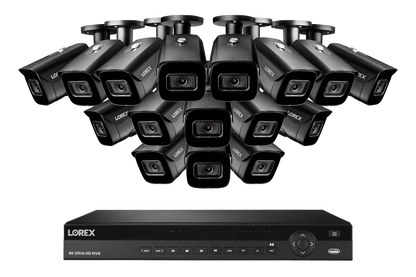 Lorex Nocturnal 3 4K 16-Channel 4TB Wired NVR System with Smart IP Cameras, 30FPS Recording and Motorized Varifocal Zoom Lenses - Lorex Technology Inc.