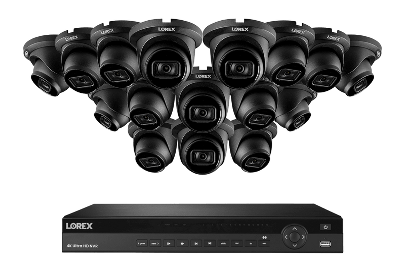 Lorex Nocturnal 3 4K 16-Channel 4TB Wired NVR System with Smart IP Dome Cameras, 30FPS Recording and Listen-in Audio - Lorex Technology Inc.