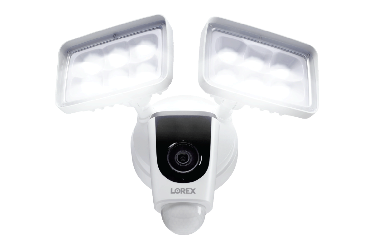 Lorex Smart Home Security Center with 2 Outdoor Cameras, 2 2K Pan-Tilt Indoor Cameras, 2K Doorbell and Floodlight Camera - Lorex Technology Inc.