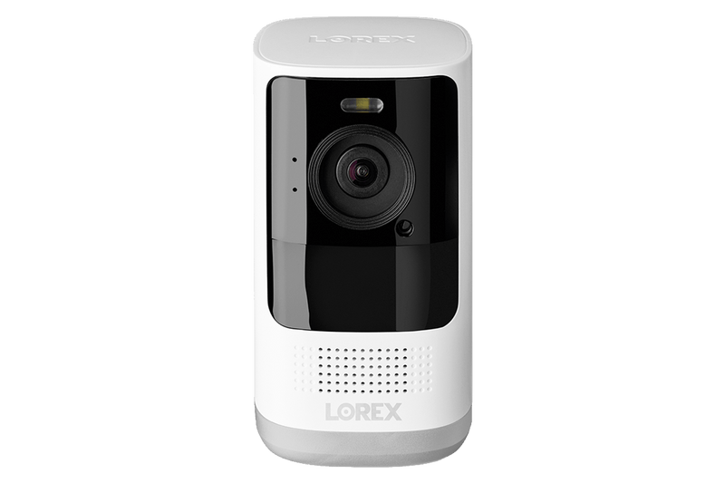 Lorex Smart Home Security Center with Four 2K Battery Operated Cameras and Range Extender - Lorex Technology Inc.