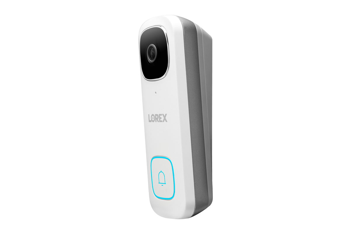 Lorex Smart Home Security Center with Two 1080p Outdoor Wi-Fi Cameras and 2K Video Doorbell - Lorex Technology Inc.