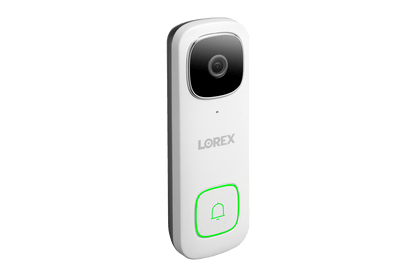 Lorex Smart Home Security Center with Two 1080p Outdoor Wi-Fi Cameras and 2K Video Doorbell - Lorex Technology Inc.